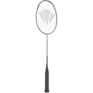 Imagem de CARLTON Raquete de badminton Drivespeed 2.0, pré-amarrada, cinza, aderência 3U G5