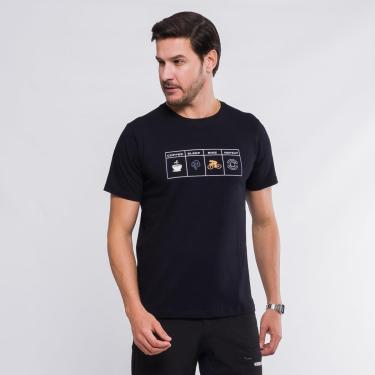 Imagem de Camiseta Casual Masculina Marcio May Coffee-Masculino