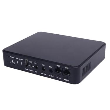 Imagem de YWBL-WH Fonte de Alimentação UPS 10400mAh Bateria de Backup Com Múltiplas Saídas 5V 9V 12V 15V 24V para Câmera de Segurança Roteador Scanner de Impressão Digital (plugue americano)