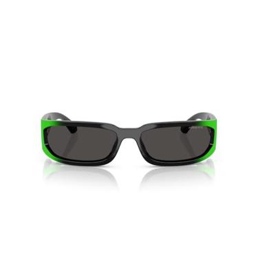 Imagem de Óculos de Sol Arnette Smaze 0AN4349 297387 Tam 62 / Preto/Verde Claro - Lentes Cinza Escuro