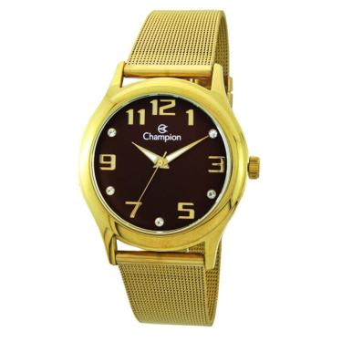 Imagem de Relógio Champion Analógico Feminino Cn29007R Dourado