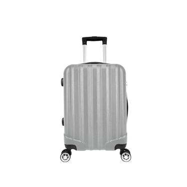 Imagem de Mala de Bordo ABS 4 Rodas Future Fortt Prata MFB01-PR
