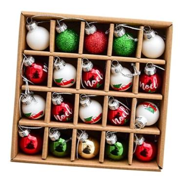 Imagem de Nishiyuenyi Conjunto de Bolas de Natal com Enfeites Inquebráveis, Pingentes Decorativos para Pendurar, Bolas Decorativas para Lembrancinhas de Festa de Aniversári, Carro Colorido, Tamanho real