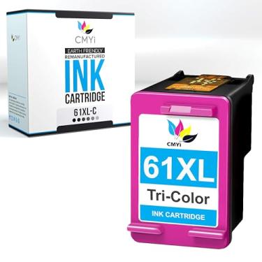 Imagem de CMYi Cartucho de tinta de substituição colorido 61XL para HP DeskJet 2544, 2545, 2546, 2546P, 2547, 2548, 2549, 3000, 3050, 3050A, 3051A, 3052A, Envy 4508, 4509, 5530, 5531, 5552A, Envy 4508, 5530