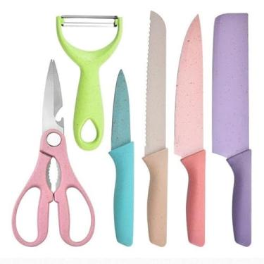 Imagem de Amolador Afiador De Facas Em Aço Inox Profissional Com 3 Afiadores Profissional 21.5x5,8x5,1 CM(6 PCS Utensílios De Cozinha)