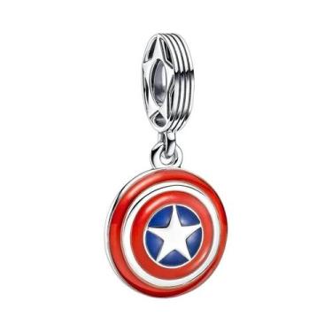Imagem de Contas De Charme Marvel Spider-Man Iron Man Thor Para Pulseira Prata D