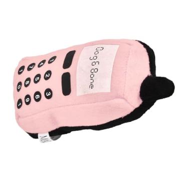 Imagem de Generic Brinquedo de Pelúcia para Cães de Estimação, Telefone Celular Estridente para Dentição, Material Não Tóxico para Jogos Interativos para Cães Pequenos (Rosa)