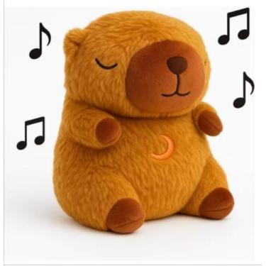Imagem de Boneco Pelúcia Capivara Musical - Soberana Brinquedos