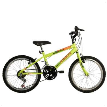 Imagem de Bicicleta Aro 20 Mtb 18/M Evolution Masculina cor:Amarelo Neon