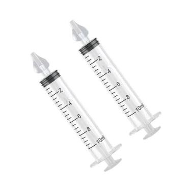 Imagem de Aspirador Nasal Para Bebês 2 Peças 20ML Tubo De Agulha Cuidados Com O 