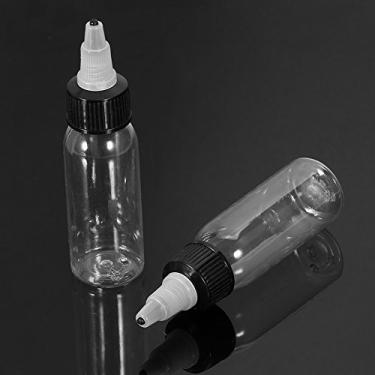 Imagem de Yinhing Garrafas Vazias de Tinta de Tatuagem de Plástico 30ml Tampa Giratória Transparente para Salões de Tatuagem e Uso Doméstico Durável Fácil de Usar Com Controle Preciso 5 Unidades 10 (5 peças à