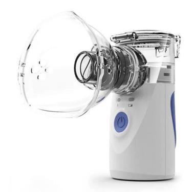 Imagem de Aparelho De Inalação Ultrassônico Portátil Bivolt Ou Pilha - WEBDD