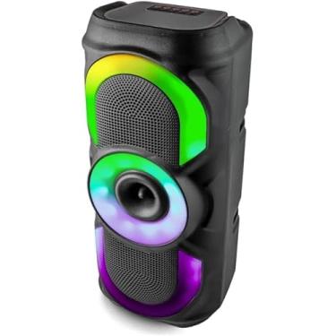 Imagem de Caixa de Som Bluetooth 30W com LED RGB Portátil Som Potente