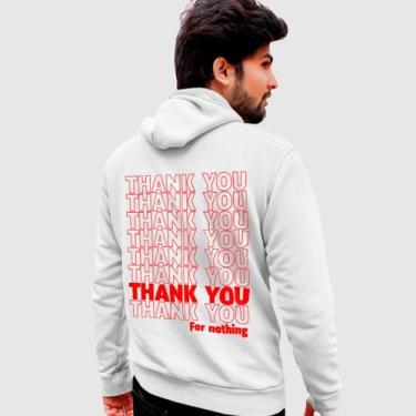 Imagem de Blusa Moletom Genuine Grit Masculina Estampada Algodão 30.1 Thank You 