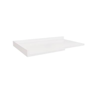 Imagem de Tampo Para Balcão De Canto Kappesberg Branco 98cm x 59cm