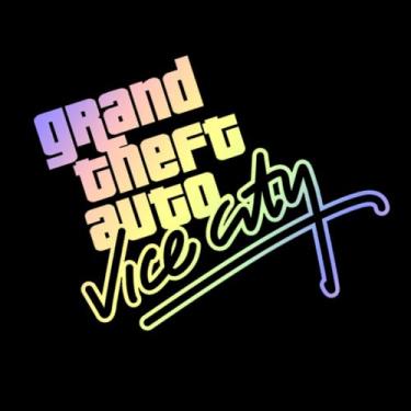 Imagem de Holy Feather Adesivo de carro Vice City R Star retrô para janela de vidro à prova d'água - Vinil personalizado divertido adesivo fofo para carro (prata holográfica)