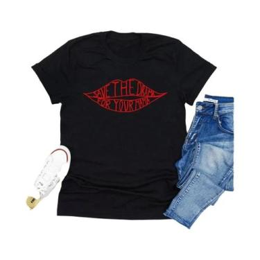 Imagem de Camiseta Feminina save the Drama for Your Mama Friends Rachel Green Es