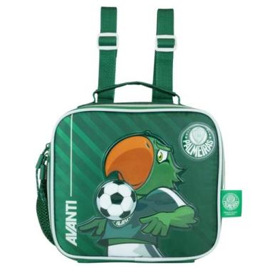 Imagem de Lancheira Térmica Palmeiras Infantil Escolar Meninos Oficial Cor:Verde