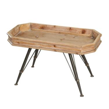 Imagem de Mesa central mesa de centro moderna mesa de canto para quarto sala de estar escritório decoração mesa lateral mesa de coquetel quarto (B)