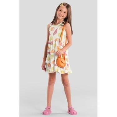 Imagem de Vestido infantil menina de conchas Brandili-Feminino