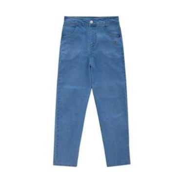 Imagem de Calça Jeans Com Elastano Infantil Menino Onda Marinha-Masculino