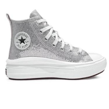 Imagem de Tênis Converse Chuck Taylor All Star Move Holiday Disco Cano Alto Juvenil-Unissex