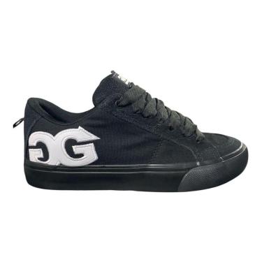 Imagem de Tênis Skate Double G Record St Preto branco Lancamento-Unissex