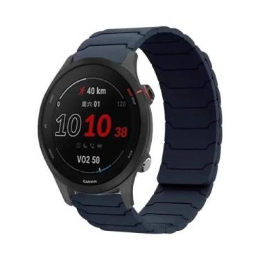 Imagem de Pulseira Magnética De Silicone De 22mm 20mm Para COLMI P81 P71 C8 Max 