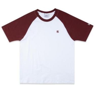 Imagem de Camiseta New Era  Raglan MLB New York Yankees Hip Hop-Masculino