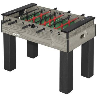 Imagem de Mesa de Pebolim Luxo Totó FlaFlu Klopf Titanium Cód. 1053