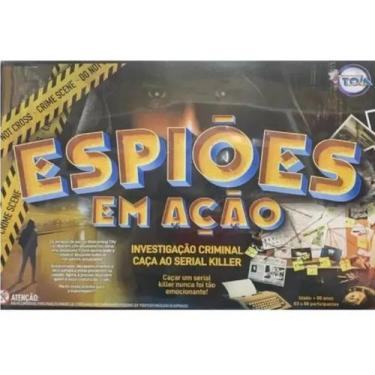Imagem de Jogo Tabuleiro Detetive Espiões em Ação - Toia