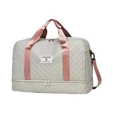 Imagem de Bolsa De Viagem Estilosa E Impermeável Deluxe Com Divisórias, Separaçã
