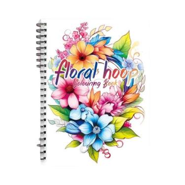 Imagem de Livro De Colorir Espiral Para Adultos, 30 Folhas, 11.3 X 8.3 Polegadas