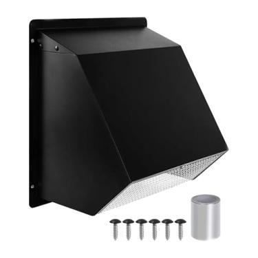 Imagem de Coberturas de ventilação de secadora externa para casa, capa de ventilação externa de metal, materiais de construção de ar condicionado para lavanderia quarto porta fundação sala de estar garagem