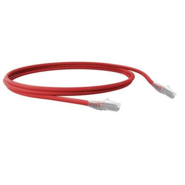 Imagem de Patch Cord U/Utp Cat.6 Cmx T568A/B 2.5 Metro Vermelho 35123009
