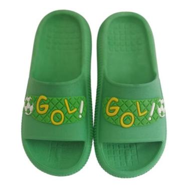 Imagem de Chinelo Slide Goool Brasil Copa Jogos Edição Limitada - Marinella Shoe