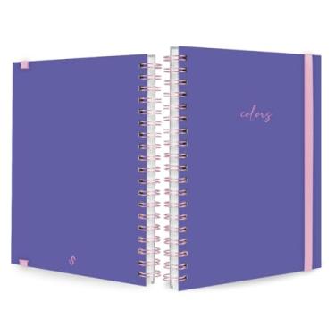Imagem de Caderno Capa Dura Colegial 96 Folhas Espiral para Anotações Tipo Caderneta Caderno A5 Estilo Caderno de Anotações Alternativa ao Caderno 96 Folhas Capa Dura Não Acompanha Caneta (Very Peri,10 Matérias (200 folhas))