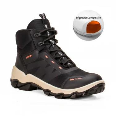 Imagem de Bota de Segurança Hybrid Future Black Estival - Preto - HB40003S1BK - 