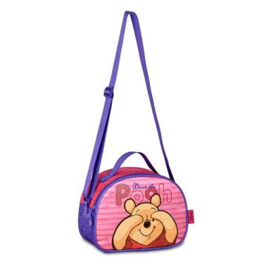 Imagem de Bolsa Térmica Escolar Ursinho Pooh Lancheira Infantil Menina - Clio