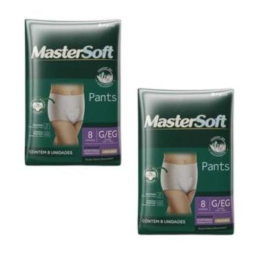 Imagem de Pack 2 pct Roupa Íntima MasterSoft Pants Unissex G EG C8 un