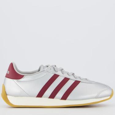 Imagem de Tênis Adidas Runvista Feminino Prata, 35