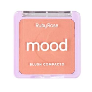 Imagem de Blush compacto ruby rose feels mood mb10 hbf5821