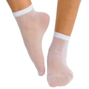 Imagem de Meia Soquete Selene fio 15, Branco