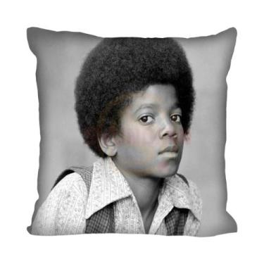 Imagem de Capa De Almofada Quadrada Personalizada Michael Jackson Super Star Com