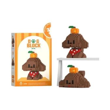 Imagem de Blocos De Montar De Micro Partículas De Cachorrinho Fofo, Brinquedo Ed