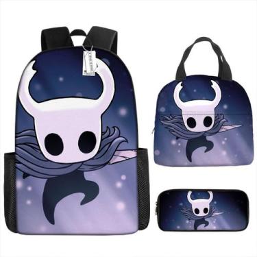 Imagem de Conjunto de mochilas escolares Hollows Knights Hornets Cartoon Kids - 