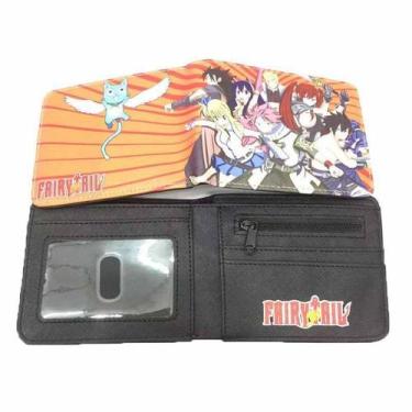 Imagem de Carteira Fairys Tails Anime Characters Slim Bifold - Yiweisai
