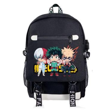 Imagem de Mochila escolar Mys Heros Academia Anime para crianças - yiweisai