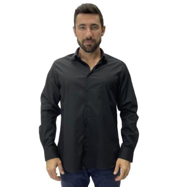 Imagem de Camisa Dudalina Manga Longa Slim Masculina-Masculino