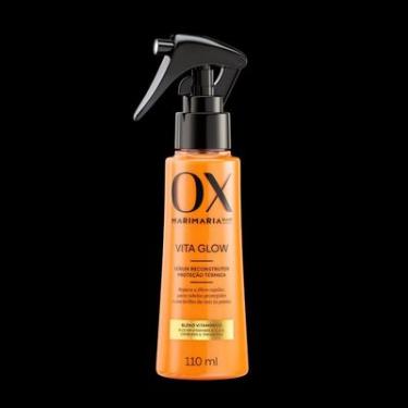 Imagem de Sérum Reconstrutor 110ml Ox Cosméticos Vita Glow para cabelos ressecados